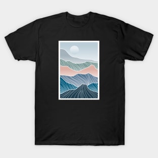 geometric mountain T-Shirt